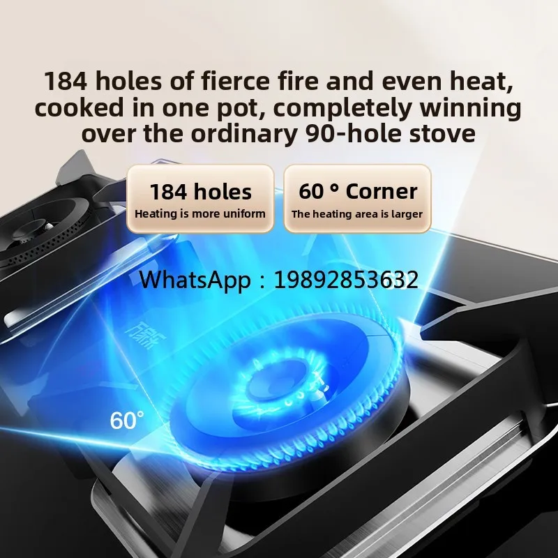 ZZLAY8 Gas Stove Household Natural Gas  Liquefied Gas Embedded Stove Y3R1