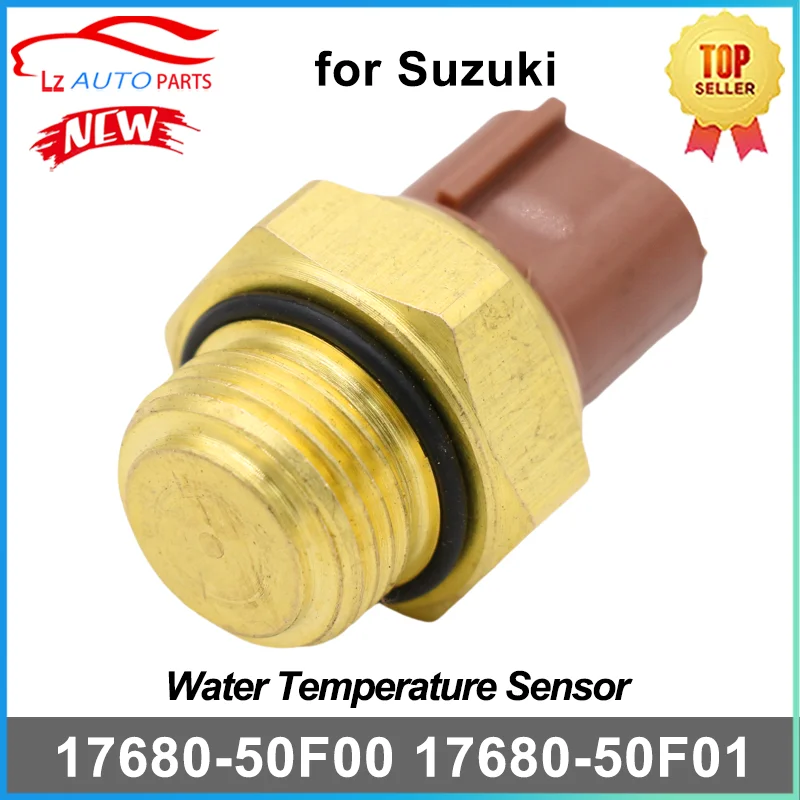 Radiator Fan Temperature Switch 17680-50F00 1768050F00 for Suzuki LTA500 LTA750 KingQuad 500 700 Water Temp Sensor 17680-50F01