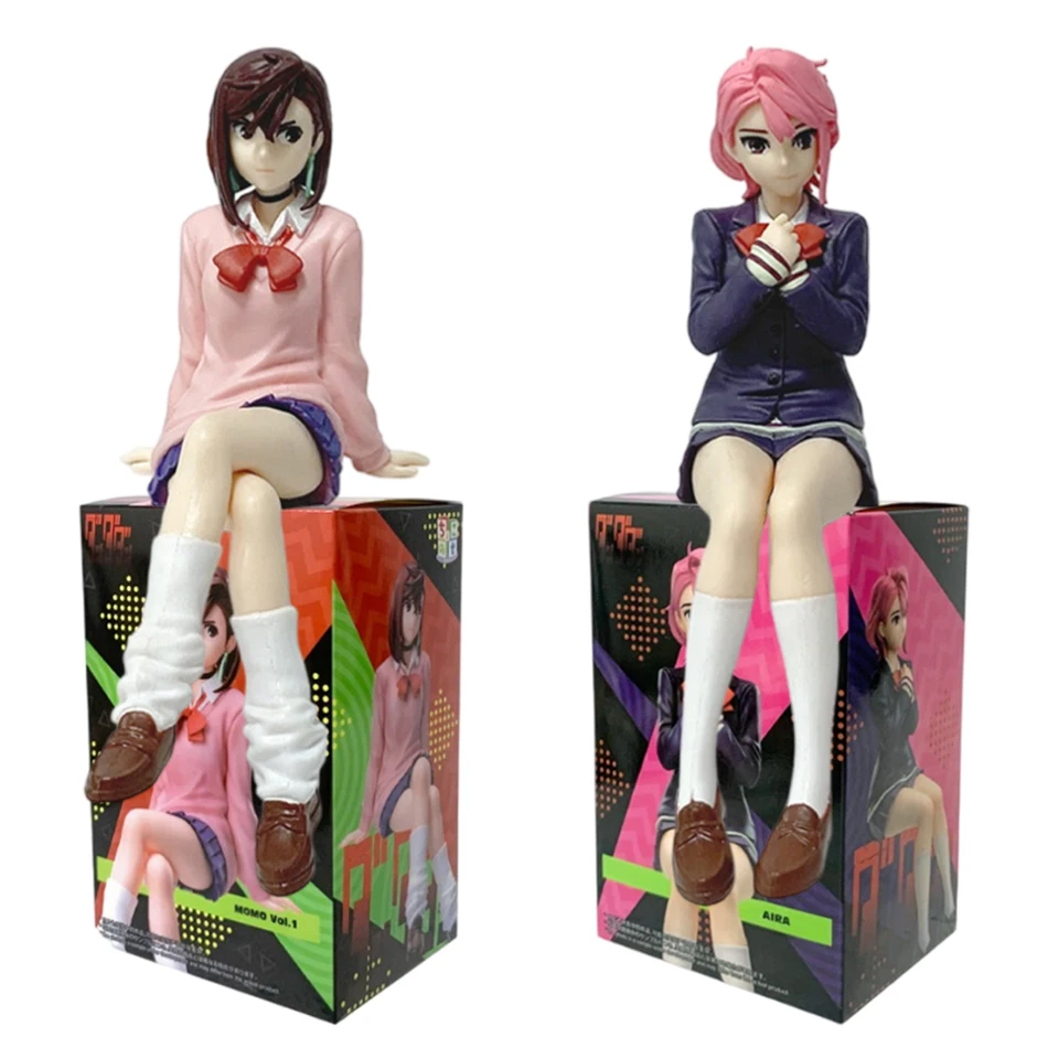 Nouvelles figurines d'action S.H.Figuarts en PVC à assembler, postures assises, Ayase Momo et Shiratori Aira de l'anime Dandadan, modèle transformé, cadeau