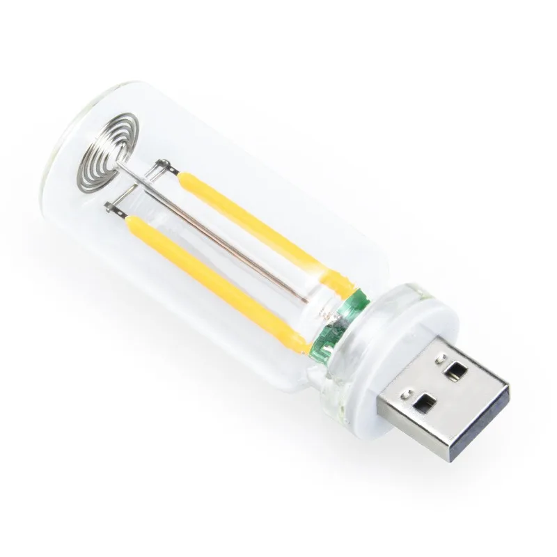 2026 Transparent Touch Night Light USB Plug‑in Dimmable Bedside Atmosphere Lamp For Bedroom