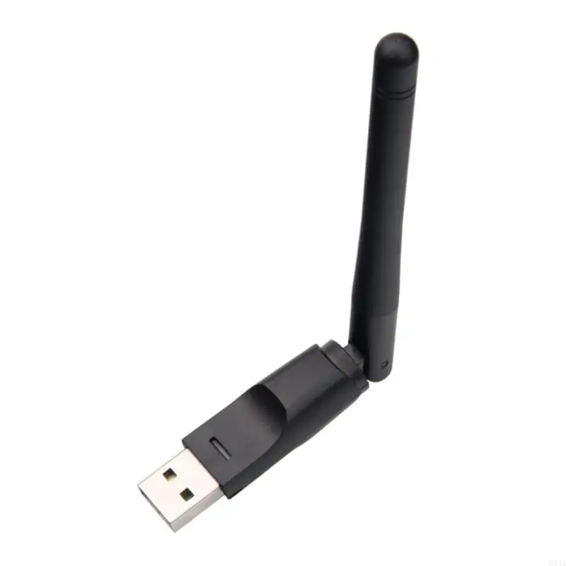 K43A 150Mbps การ์ดเครือข่ายไร้สายตัวรับสัญญาณ USB แบบพกพา WiFi Lan Adapter 2.4G