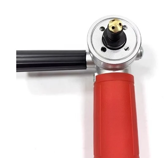 

Pneumatic small water mill, high power can replace a variety of grinding discs, rear exhaust water mill