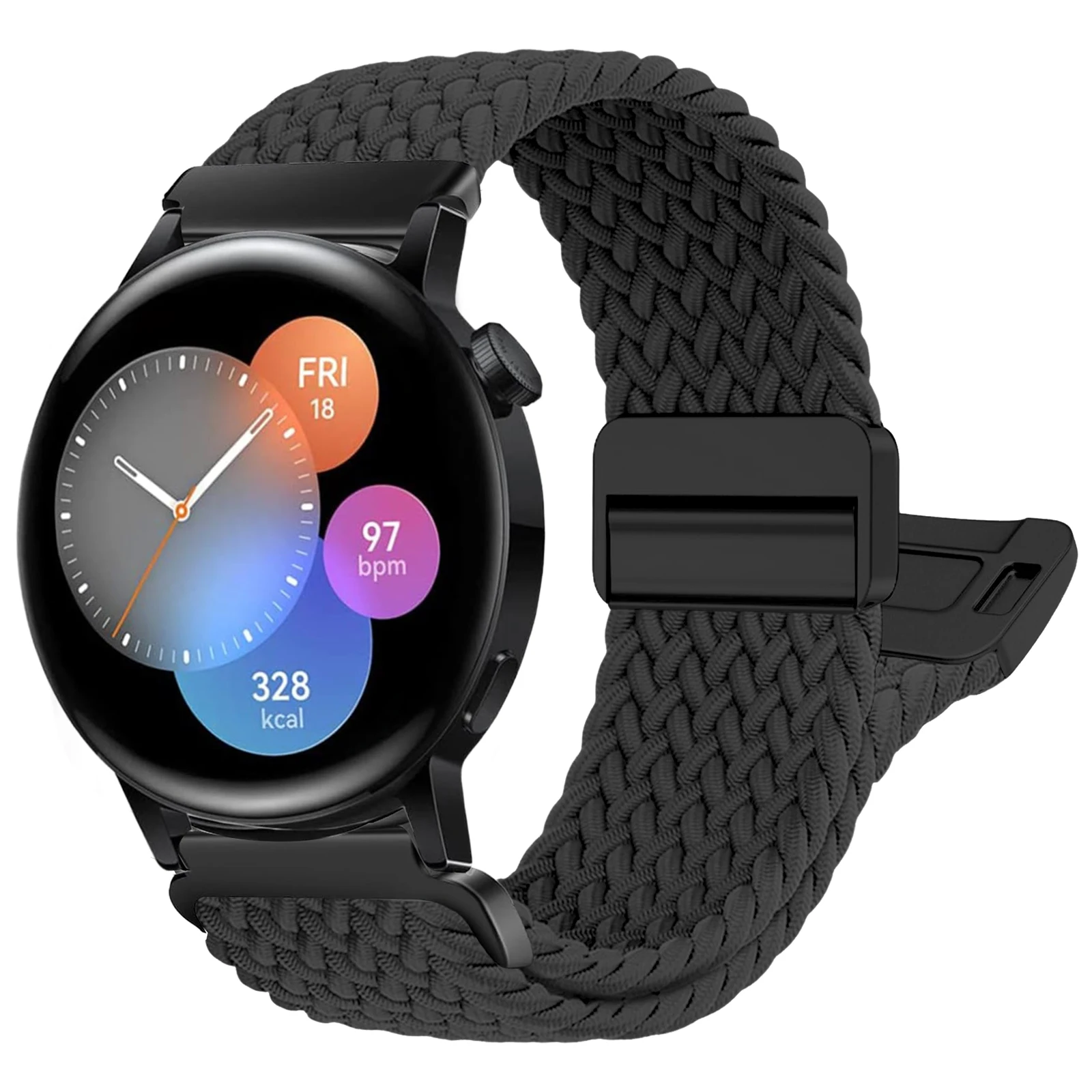 

Нейлоновый ремешок 20 мм 22 мм для Huawei Watch 4/GT4/GT2/3 Pro Amazfit GTR 3/4, мягкий дышащий браслет для Samsung Galaxy Watch 6/5/4/3