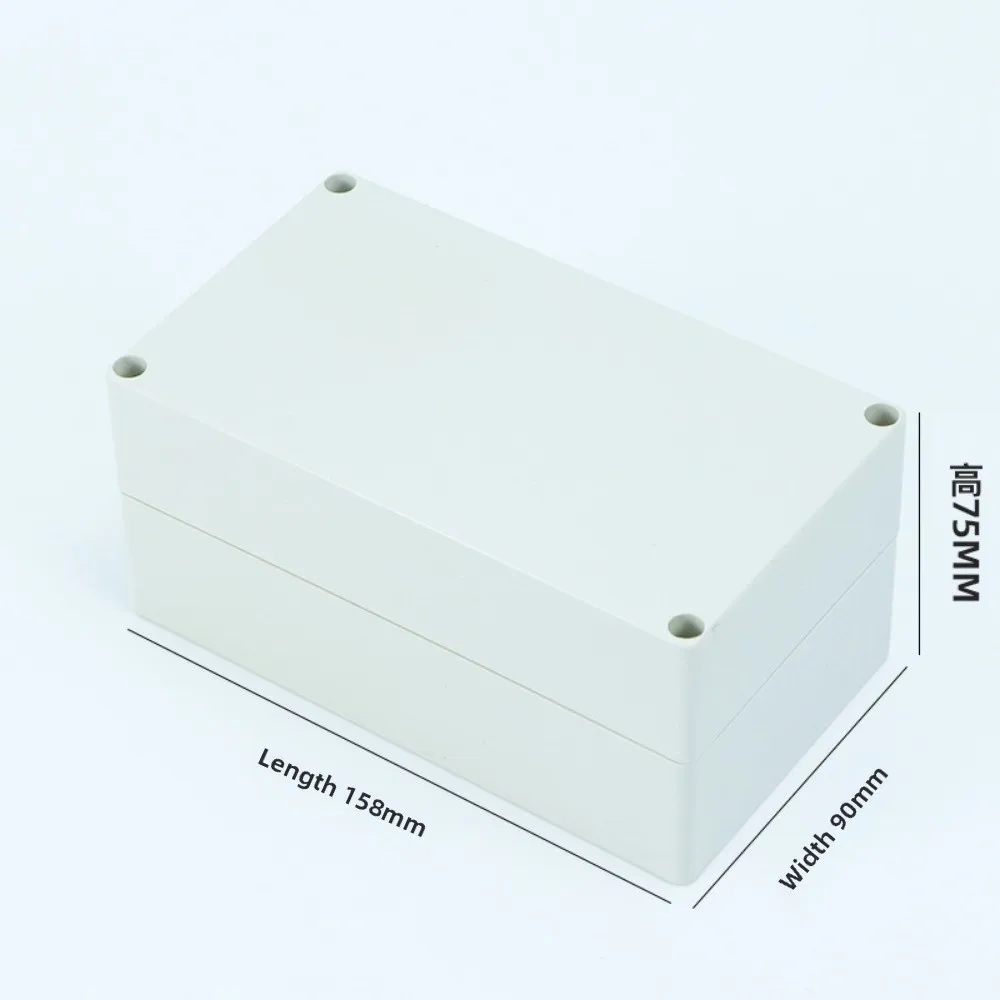 Waterproof Project Enclosure Boxes ABS Plastic White Black Storage Case 10 Styles Housing Instrument Case Electronic Supplies
