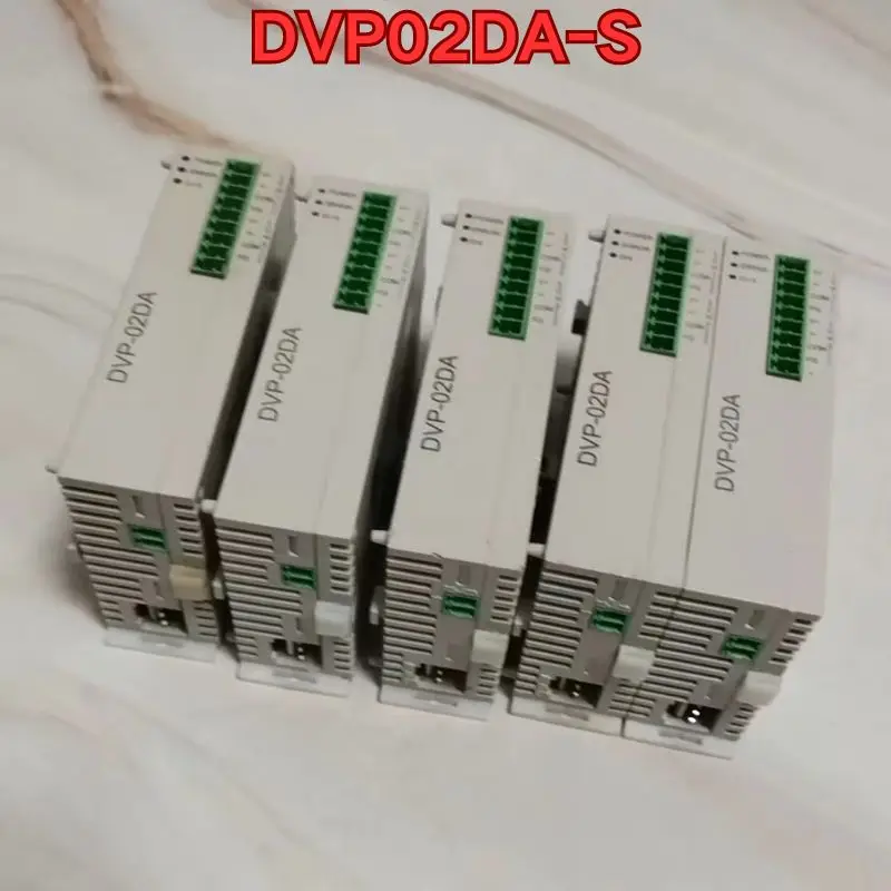 Second-hand PLC module DVP02DA-S function test is normal The latest quotation in 2026