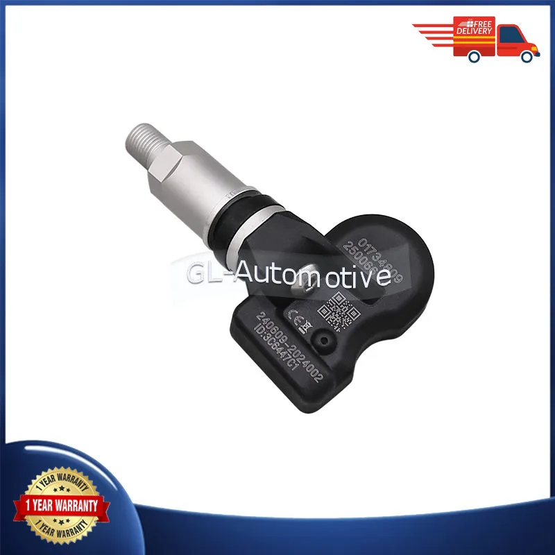 Set of (4) 01734809 TPMS Tire pressure sensor For Geely Coolray EMGRAND EV Pro ICON Vision S1 X3 433MHZ