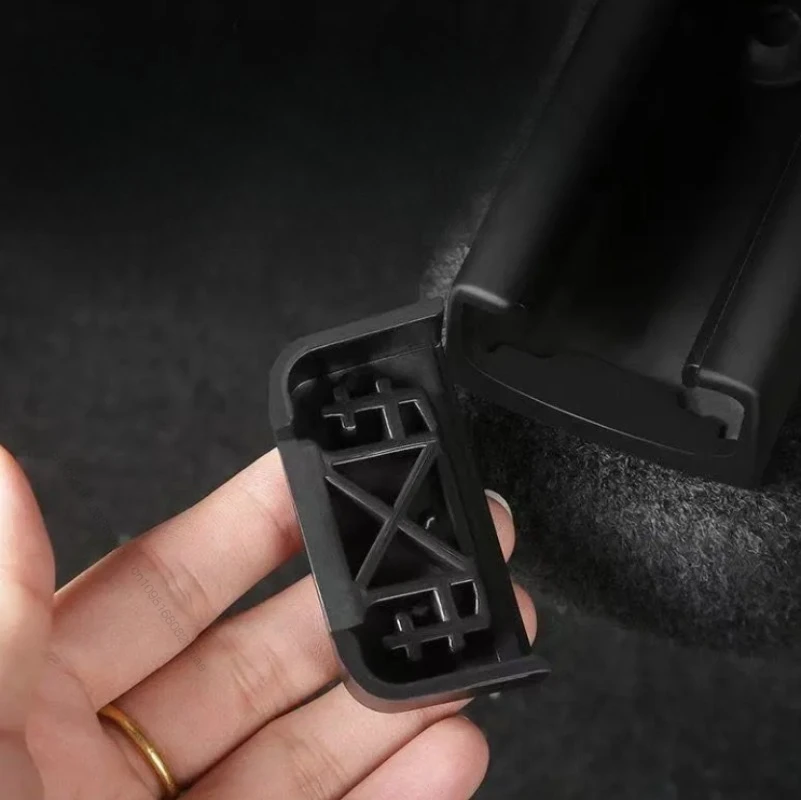 4pcs Seat Rail Cover Protector For Tesla Model 3 Y Highland Juniper 2025 Rear End Pieces Backseat Slide Protection Anti-kick