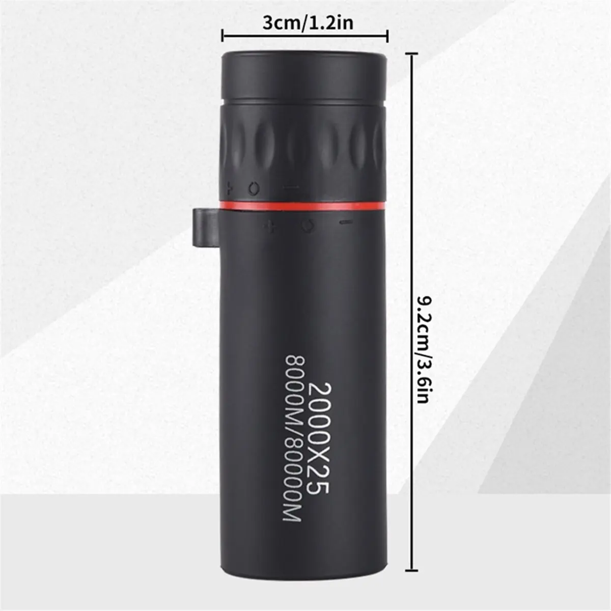 2000x25 High Definition Monocular Telescope with Portable Mobile Phone Telescope Outdoor Camping Bird Watching