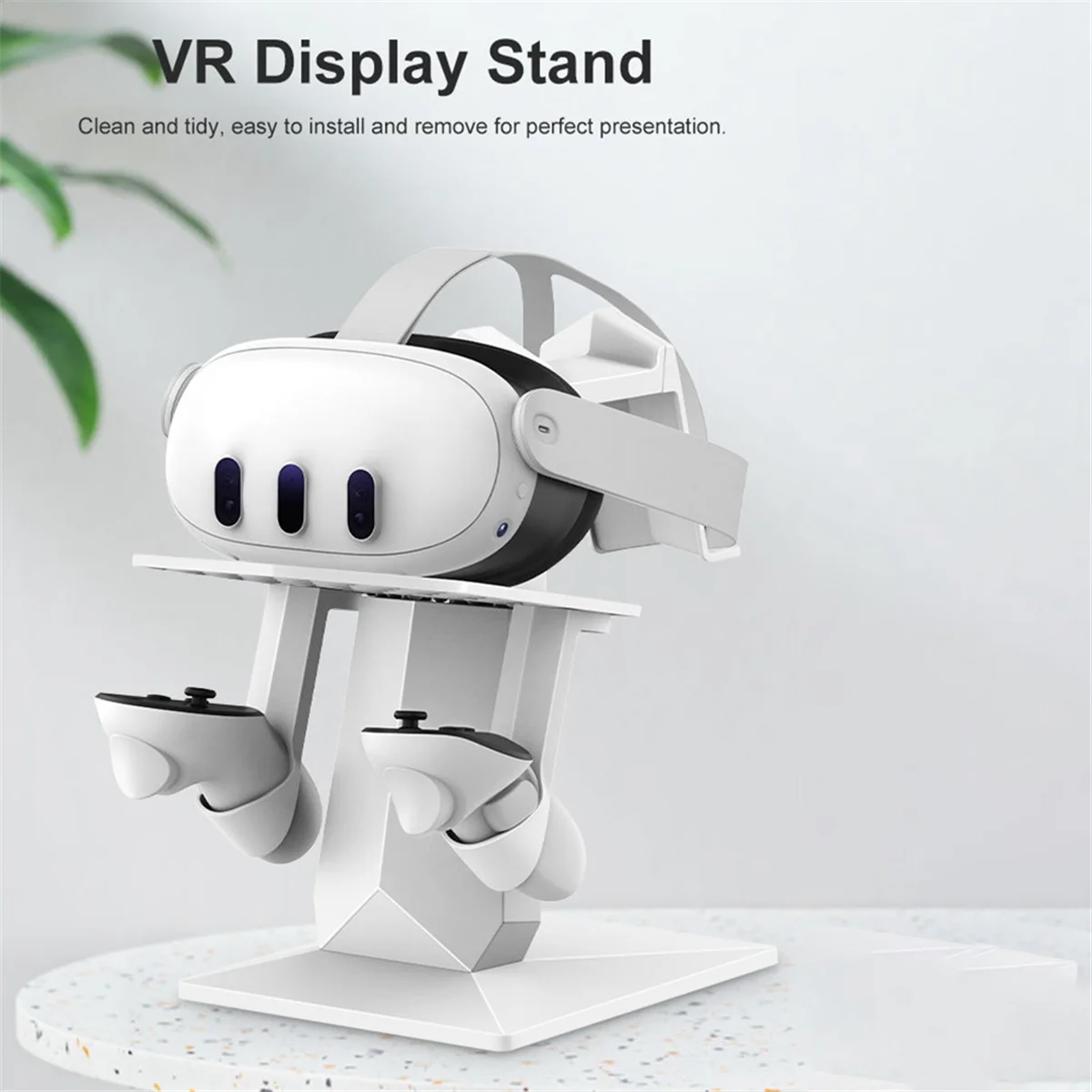 VR Display StandFür 3 VR Display Stand Controller Halter Halterung Station und Headset Display VR Stand Display VR Zubehör-B