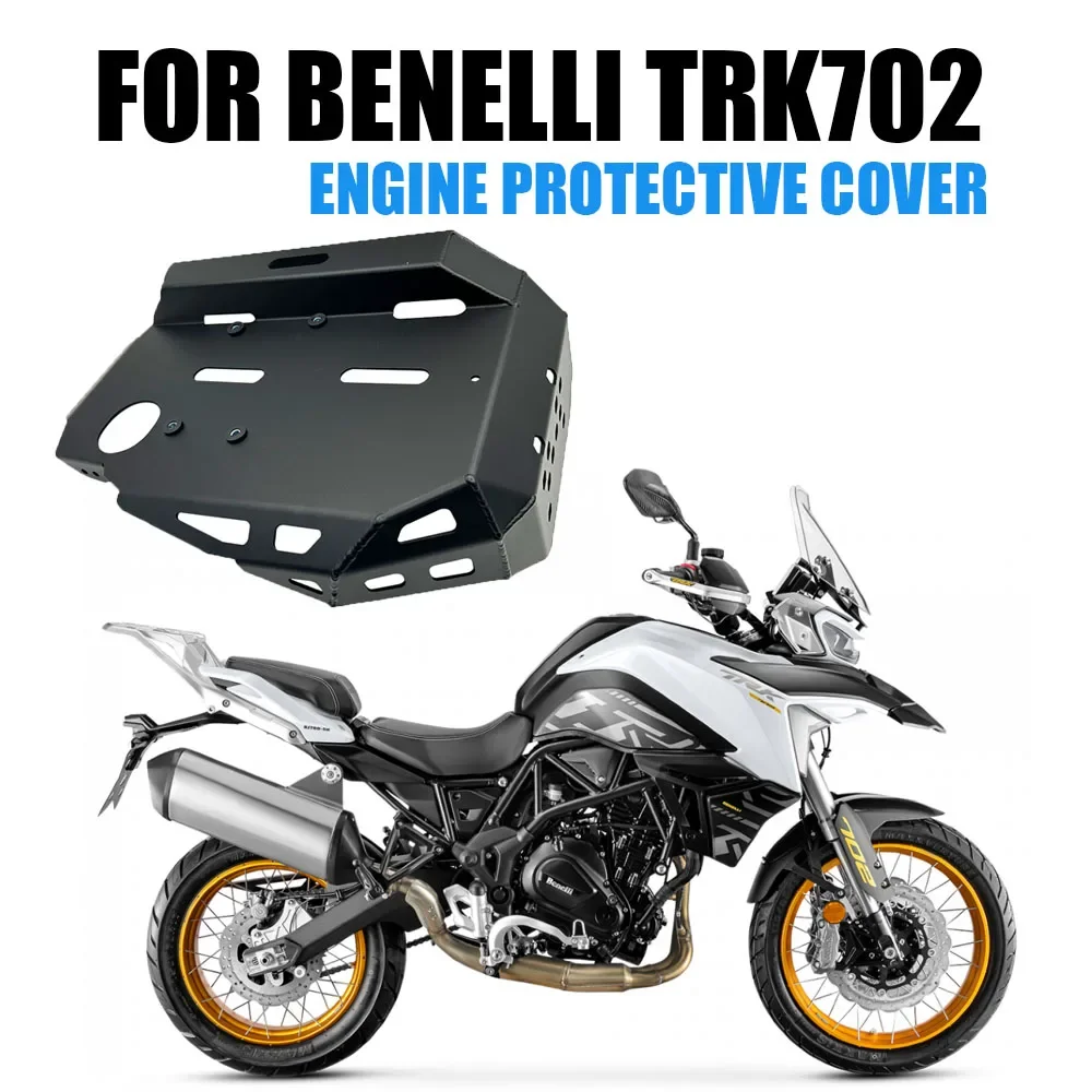  Motorcycle Engine Protection Cover Engine Guard Chassis Armor Engine Cover  FOR Benelli TRK702 TRK 702 X TRK702X