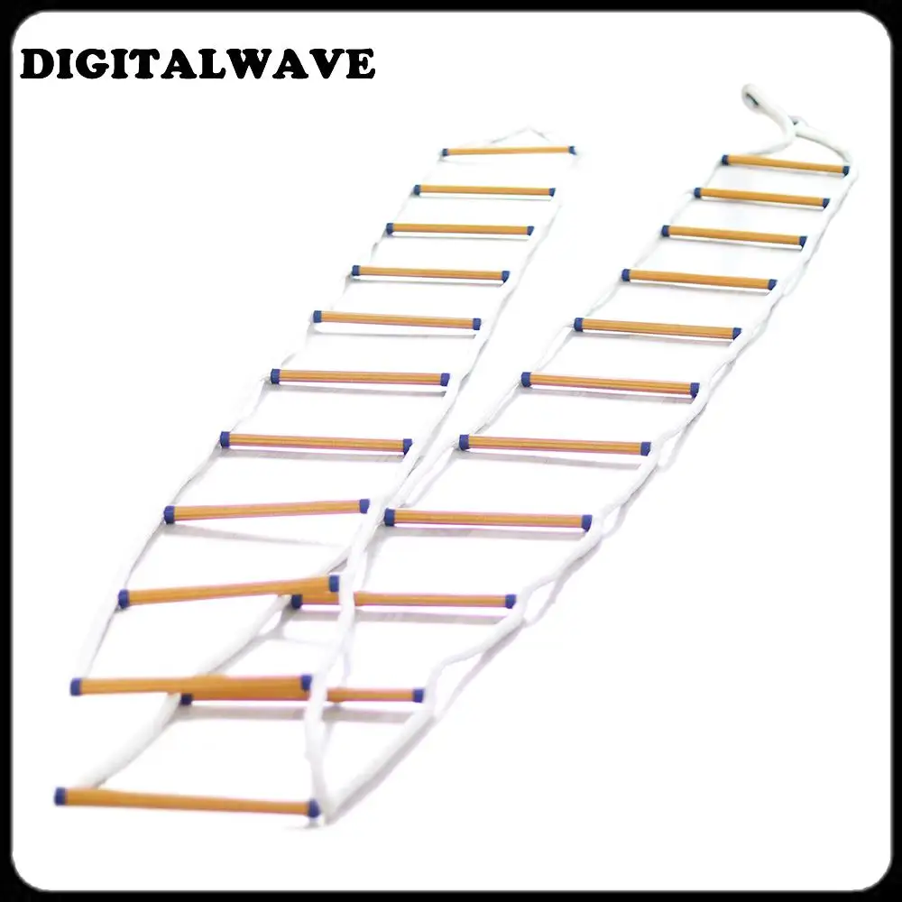 Fire Escape Ladder Folding Emergency Fire Escape Ladder Rescue Rope Ladder H#