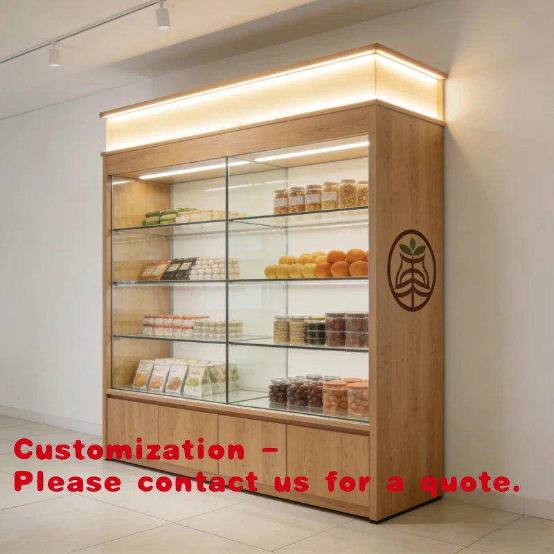 

Customize.Custom Store Display Cabinet Display Shelves Rack Display with 3D Design Retail and up Shop