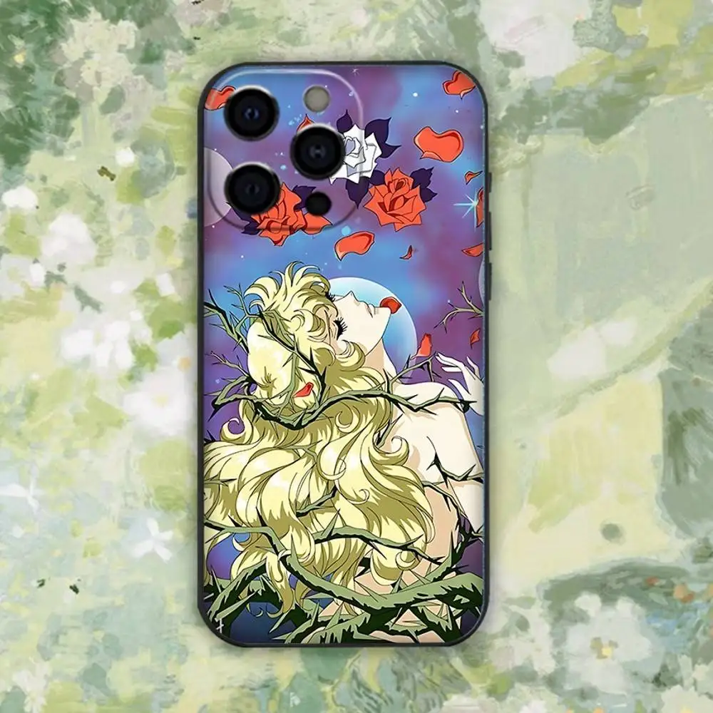 حافظة هاتف ليدي أو أوسكار فيلم 2025 	   لهاتف iPhone 16e,16,15,14,13,12,11,Pro,X,XS,Max,XR,Plus,غطاء أسود ناعم صغير