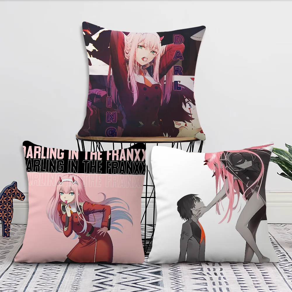 Blibili D-Darling in the F-FranXX Decoration Room Home Sofa living Office Car Nordic Simplicity Pillow Cover