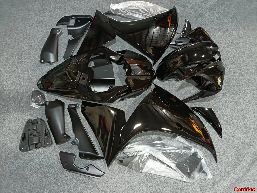 

Комплект обтекателей для мотоцикла, подходящий для Yzf R1 2012 2013 2014, комплект кузовных работ, ABS, черный, синий