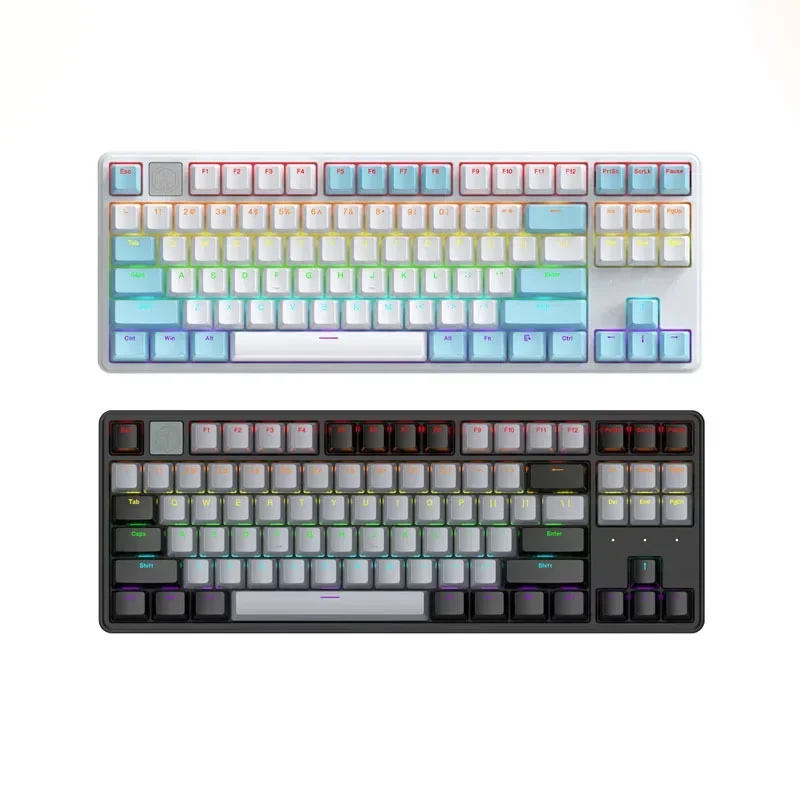 Irok Na87 Keyboard Magnetic Switch 87keys Wired Hotswap E-Sports Mechanical Keyboard Customize Accessories Office Gaming Gifts