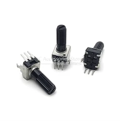 10PCS 09 Type RV09 Straight Foot Vertical Seal B103 10K 0932 Volume Potentiometer Handle Length 18MM