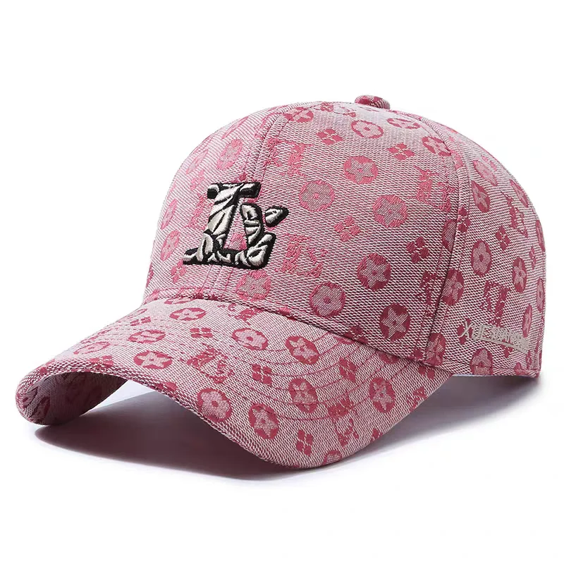 Embroidered Letter LY Baseball Hat Fashionable and Trendy Couple Style Sunshade and Sunscreen Versatile Casual