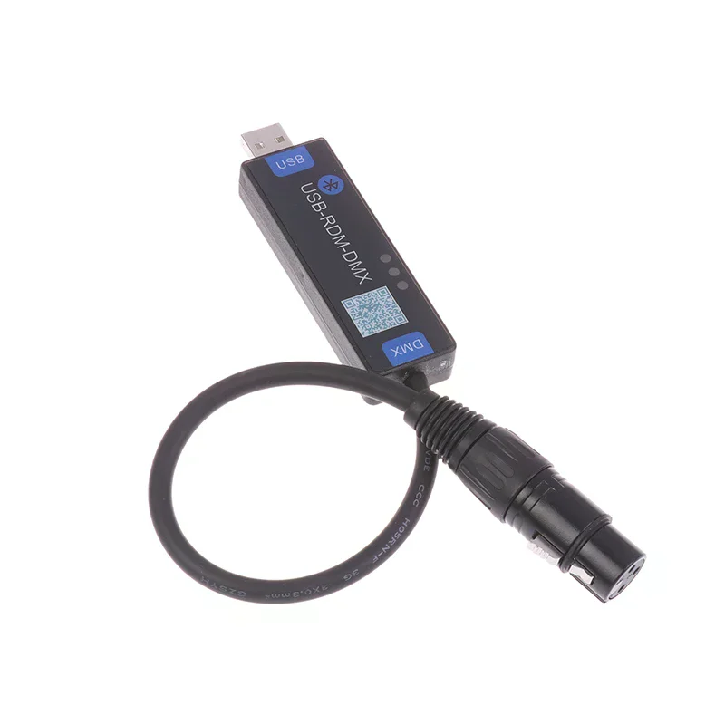 Aplikacja mobilna USB-RMD-DMX do sterowania oświetleniem scenicznym DMX, bezprzewodowy kontroler DMX Bluetooth, tylko dla urządzeń z systemem Android.