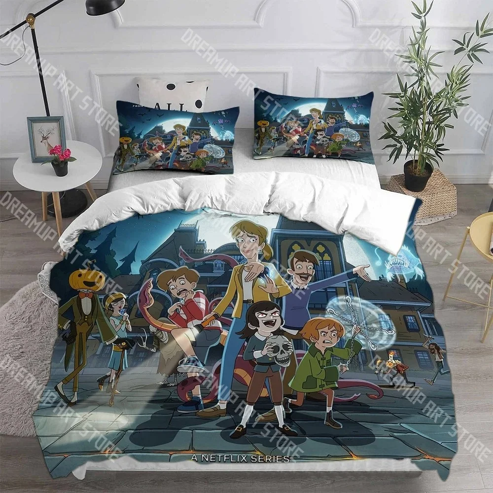 Fashion Haunted Hotel Season 1 Bedding Set Single Twin Full Queen King Size Bed Set Kids Bedroom Duvetcover Sets Bed Sheet Set