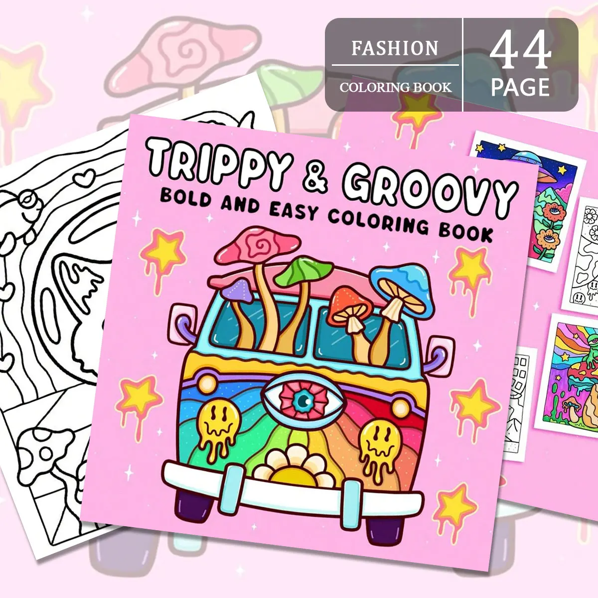 Fashion Vibes 색칠하기 책: 패션 테마를 탐구하는 것은 재미와 예술적 재능을 표현하는 훌륭한 방법입니다.