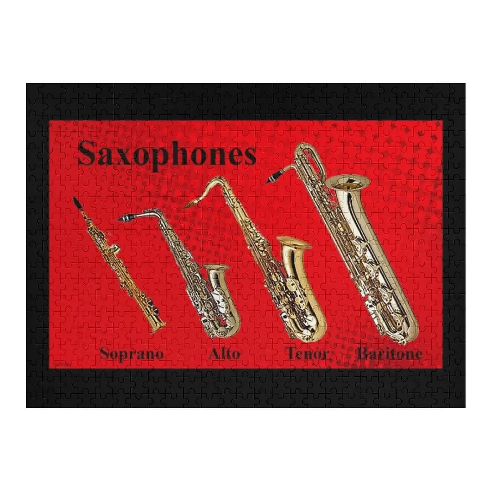 

Saxophone Saxophone Saxophone Jigsaw Puzzle For Children Game Children Personalized Name Customizable Child Gift Puzzle