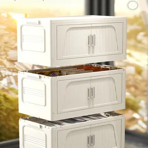 Folding Multifunctional Living Room Plastic Storage Cabinet 10 Main Sales Folding Cabinet - №3
