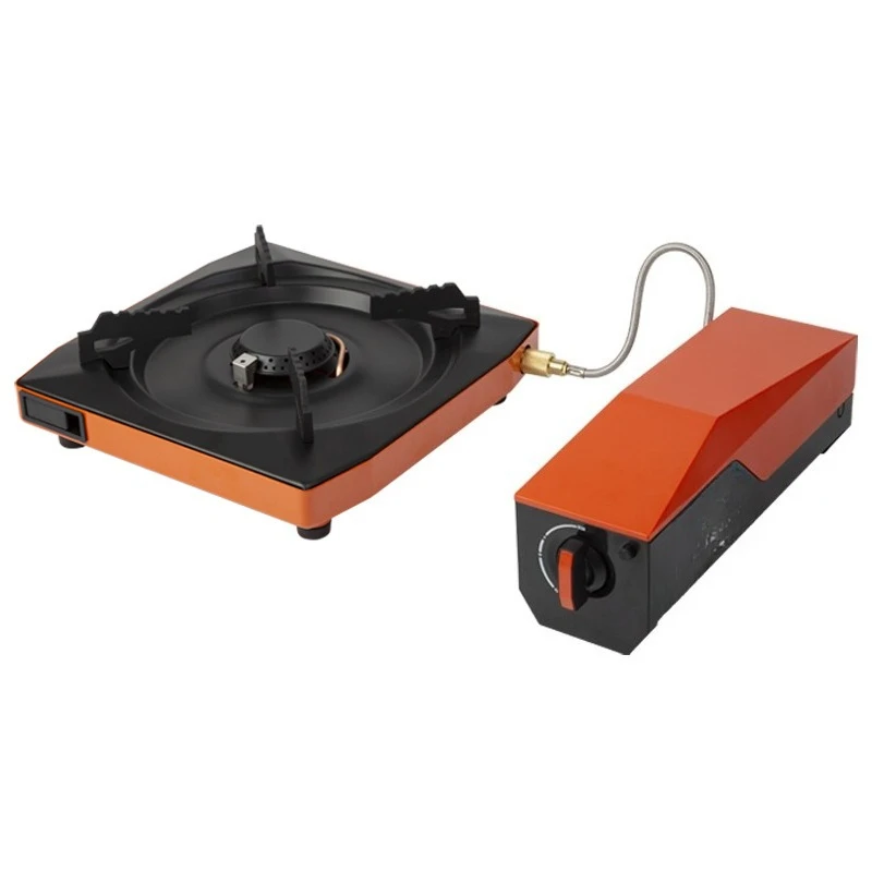 

Split cassette furnace double protection outdoor camping gas stove non-slip and burn-resistant stove