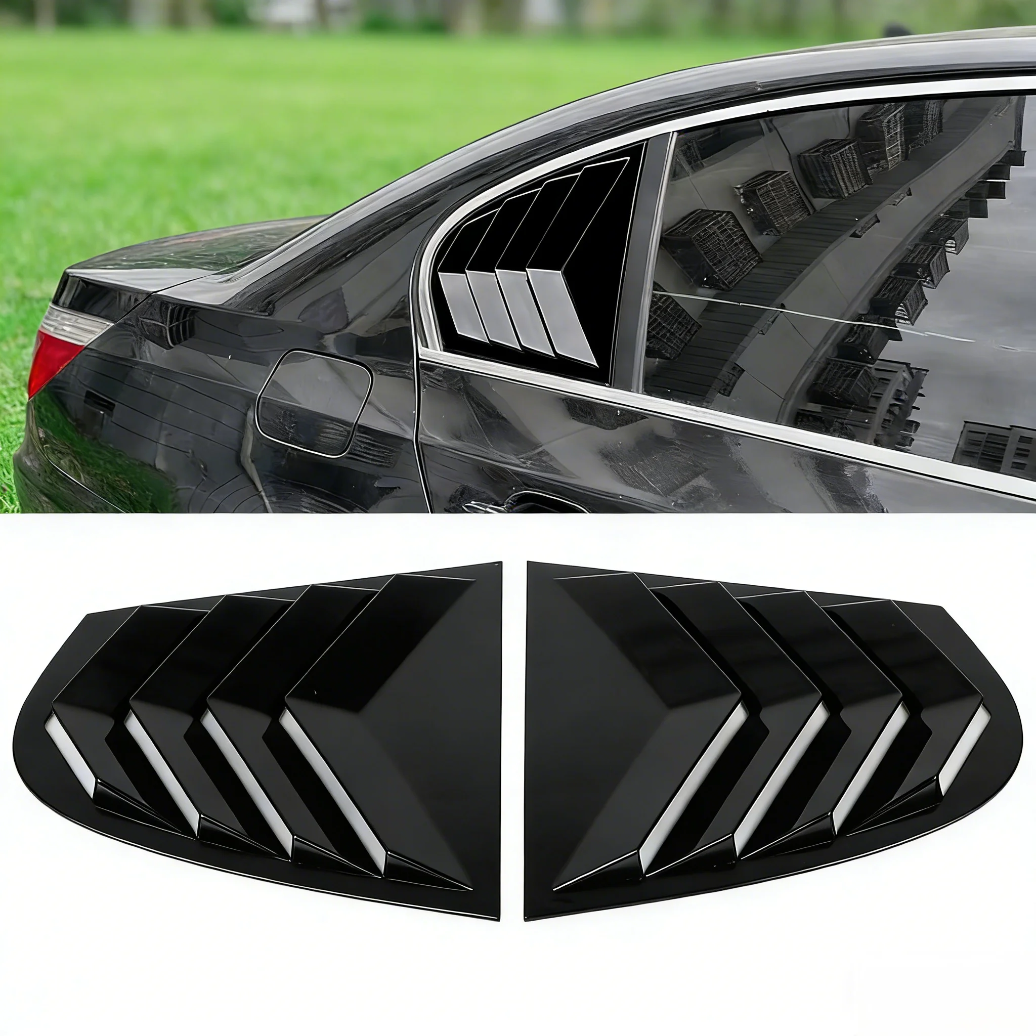 

Для BMW 5 серии E60 2004-2010: Стайлинг, накладки на задние боковые окна, спойлеры, обвесы