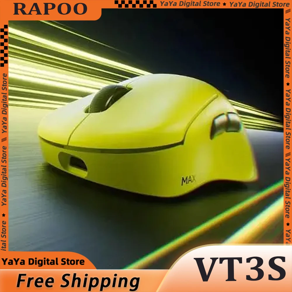 

Rapoo VT3s/ VT3s MAX Wireless Mouse Nordic 54 Chip PAW3950 Lightweight Dual-mode Dual 8K Ergonomic E-sports Gaming Mouse