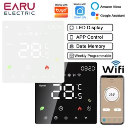 Tuya WiFi inteligentny termostat elektryczne ogrzewanie podłogowe TRV woda kocioł gazowy temperatura pilot głosowy dla Google Home Alexa
