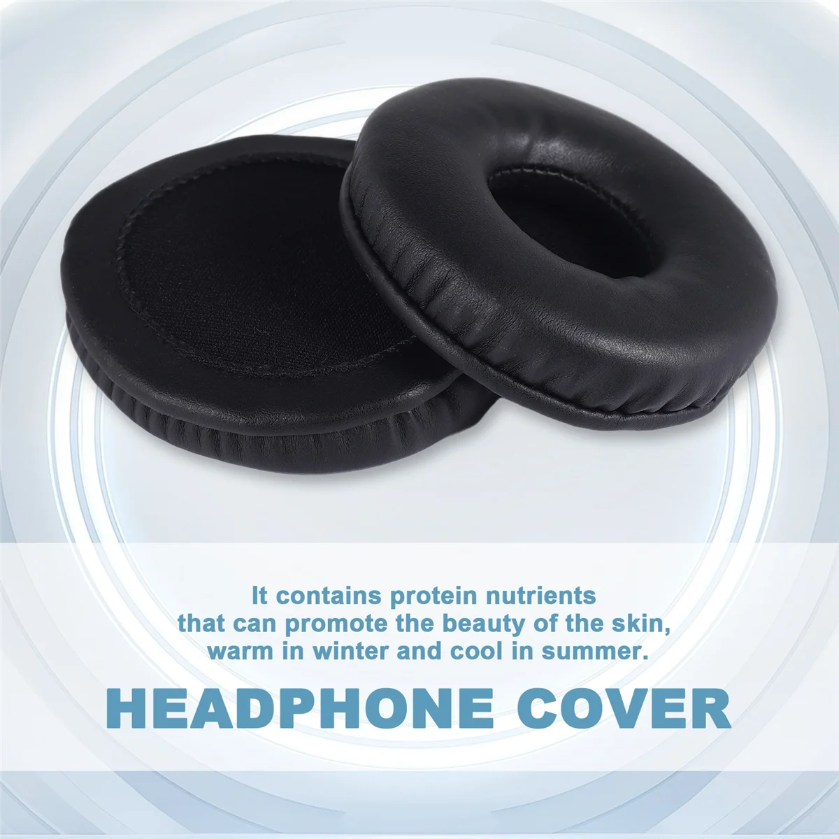 SMIEA เปลี่ยนแผ่นรองหูฟังสําหรับ Sony DR-BT101 MDR-V150 V250 V300 V100 V200 V400 ZX100 หูฟังชุดหูฟัง 70 มม.