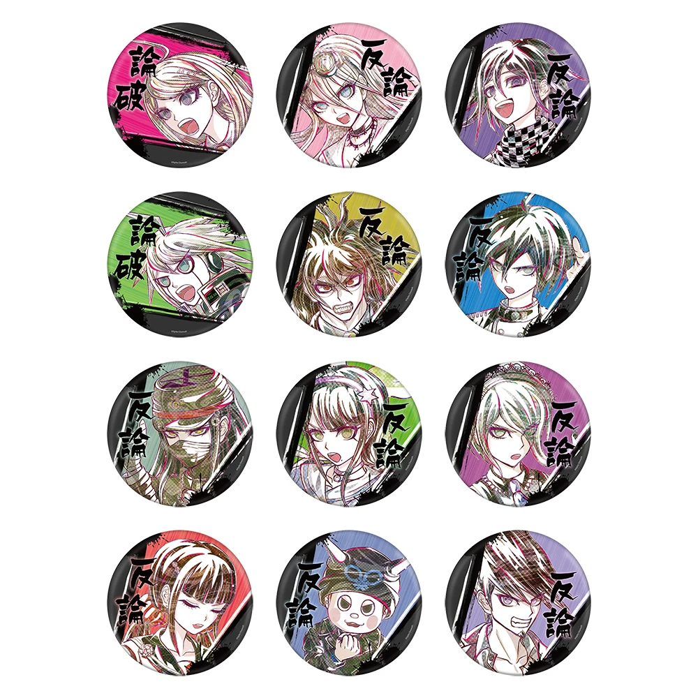 

Danganronpa V3: Killing Harmony Game Akamatsu Kaede Ki-Bo saiхара Shuichi Ouma Kokichi металлическая брошь булавка