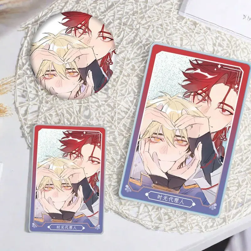 

New Link Click Anime Merchandise Vein & Xia Fei Badge & Sand - Flowing Ornament Bag Pendant Toys Gifts