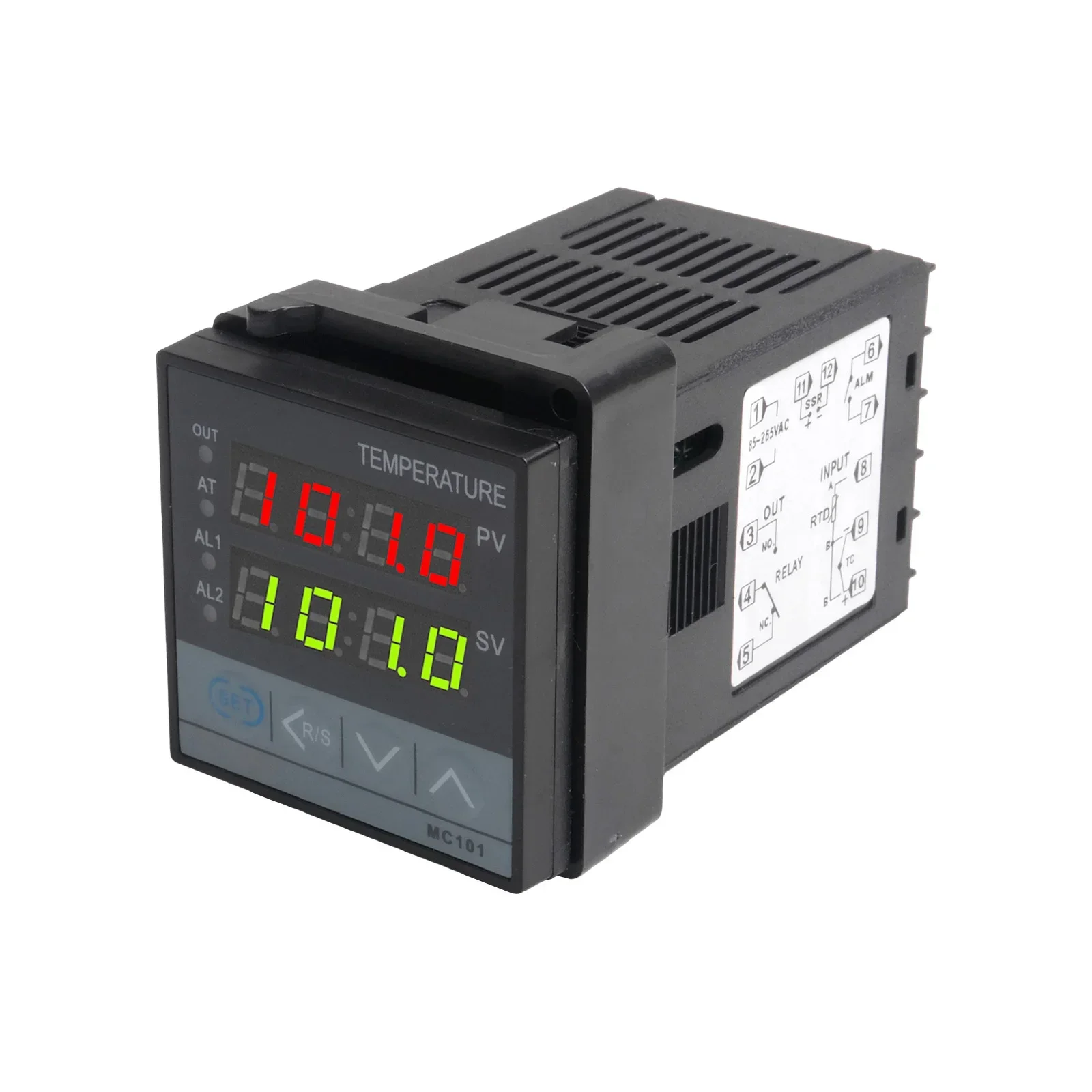 

Power Supply 12VDC Input PT100 K Thermocouple Digital PID Temperature Controller Reliable and Accurate Control