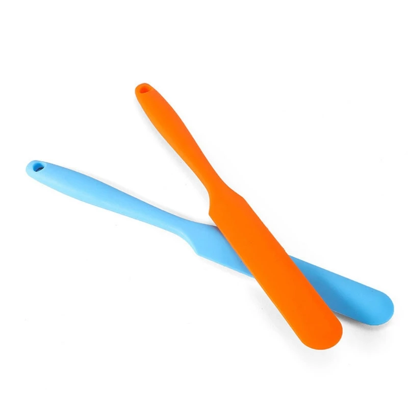 Silicone Stir Sticks Heat Resistant Cake Cream Butter Spatulas Mixing Batter Scraper Non-Stick Flexible Baking Spatula Dropship