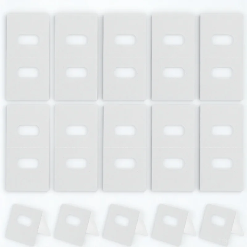 30 قطعة علامات التبويب إصلاح عمودي أعمى واضح ريشة المدخرات استبدال الشرائح المثبتات ل الستائر الرأسية إصلاح الملحقات العمياء #6