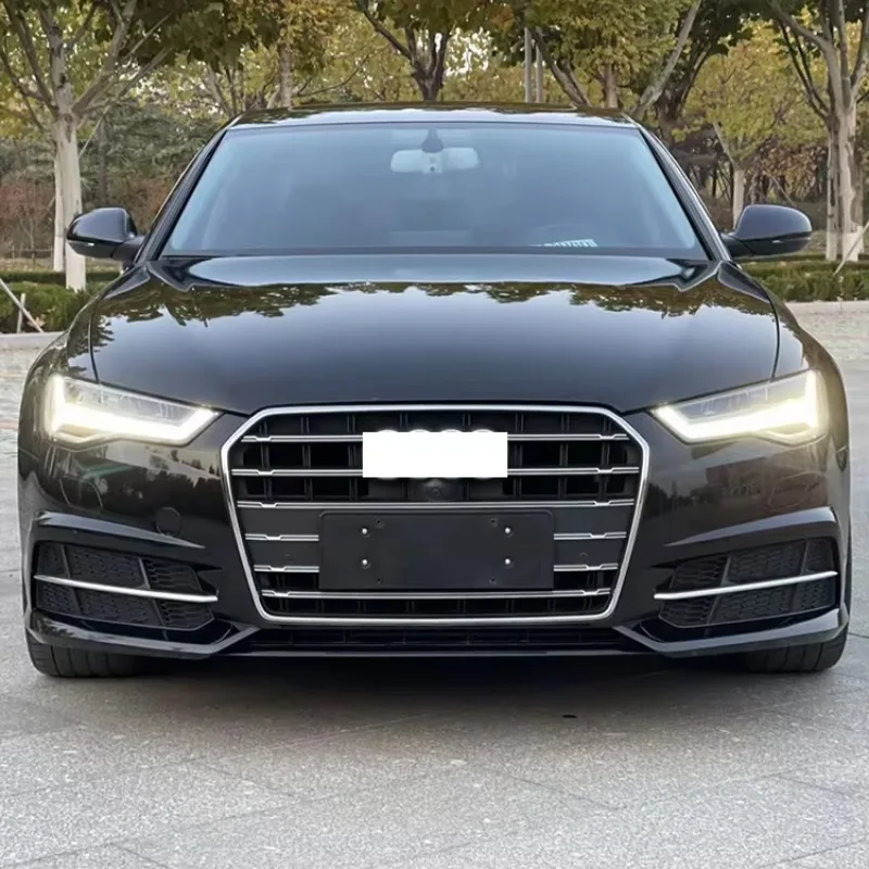 Clrak AutomobileAuto Parts Car Full Body Kit مع كشافات خلفية ضوء الوفير مصبغة العادم ل A6 C7 C7.5 الترقية إلى S6