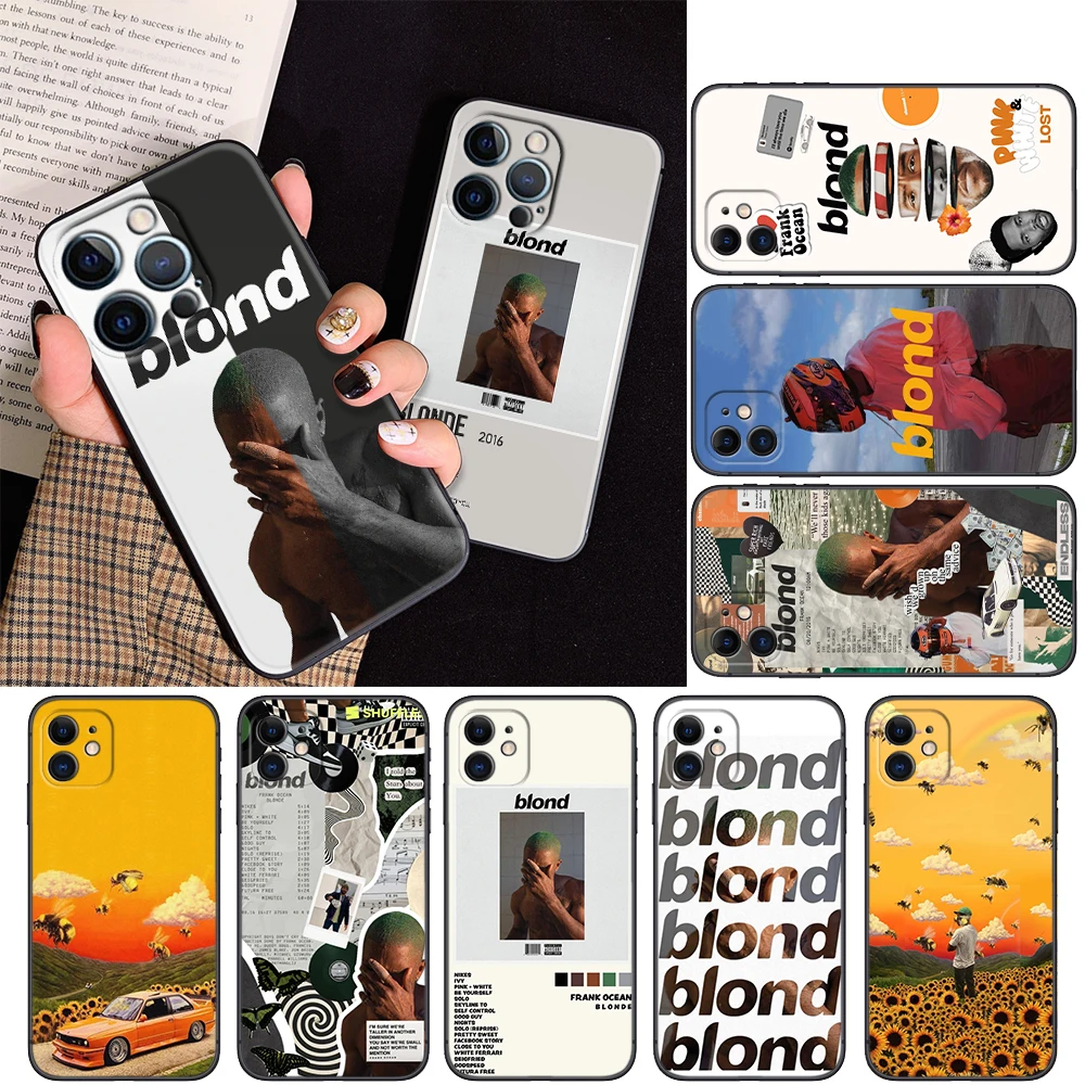 Singer F-Frank Blonde Oceans Hot Soft Silicone Case for Samsung A71 A72 A73 A81 A82 A91 S20 Fe Lite S21 S22 S23 S30 Ultra