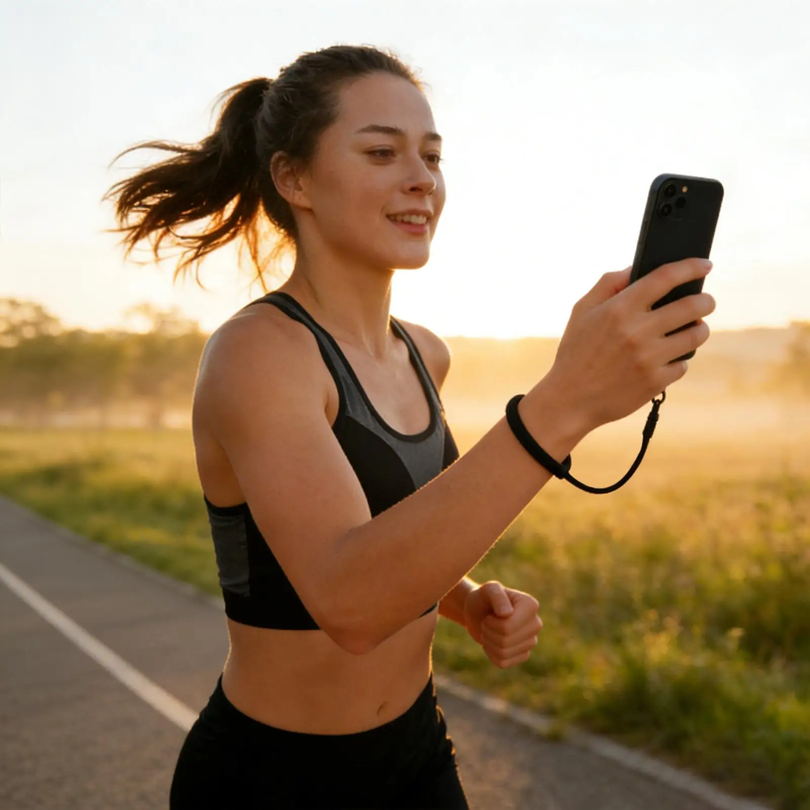 

Phone Lanyard Self-Locking Smartphone Lanyard Phone Hand Strap For Outdoor Party Travel Walking Camping Hiking Picnic