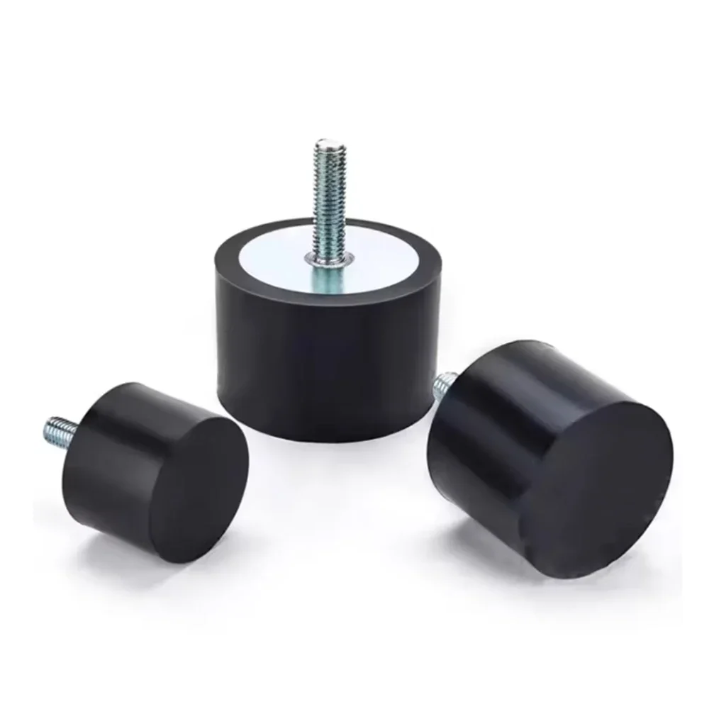 4/8Pcs M3 M4 M5 M6 M8 M10 VE-Type Rubber Shock Absorber Motor Foot Pad Silent Noise Reduction Shock-Absorbing Screw Column
