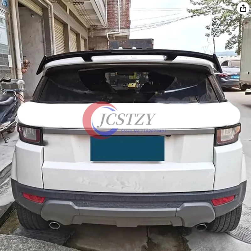 Spoiler Universal Carbon Surface Type Generic Rear Trunk Spoiler For Land Rover Range Rover Evoque 2012 - 2020 - view 4