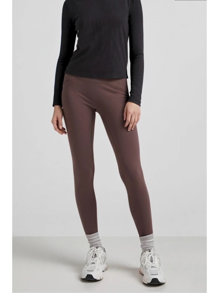 

High Waist Yoga Pants Women Running Qui Dry Fitn Pants Outerwear Slimming Tight Exercise Pants Nine Points