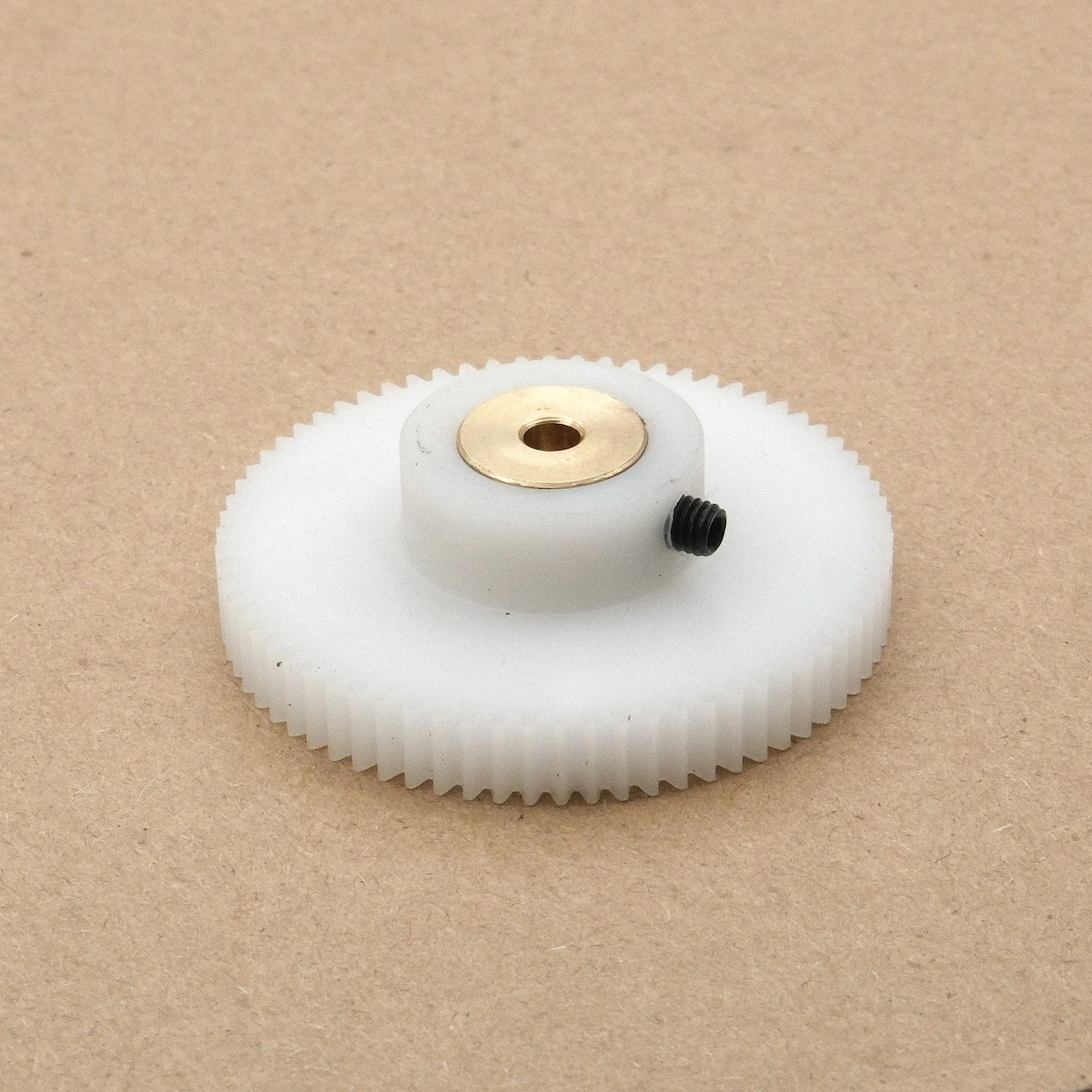 0.5M 20-120 Teeth POM Nylon Spur Gear With Copper Sleeve 3-6.35mm Wear Resistant DIY Aircraft Model Parts