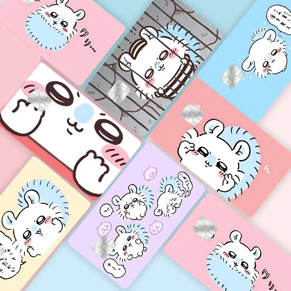 Cartoon M-Momonga Game Anime Sticker Film Skin Cover Case For Small Large No Chip Debit Credit Card Front Side