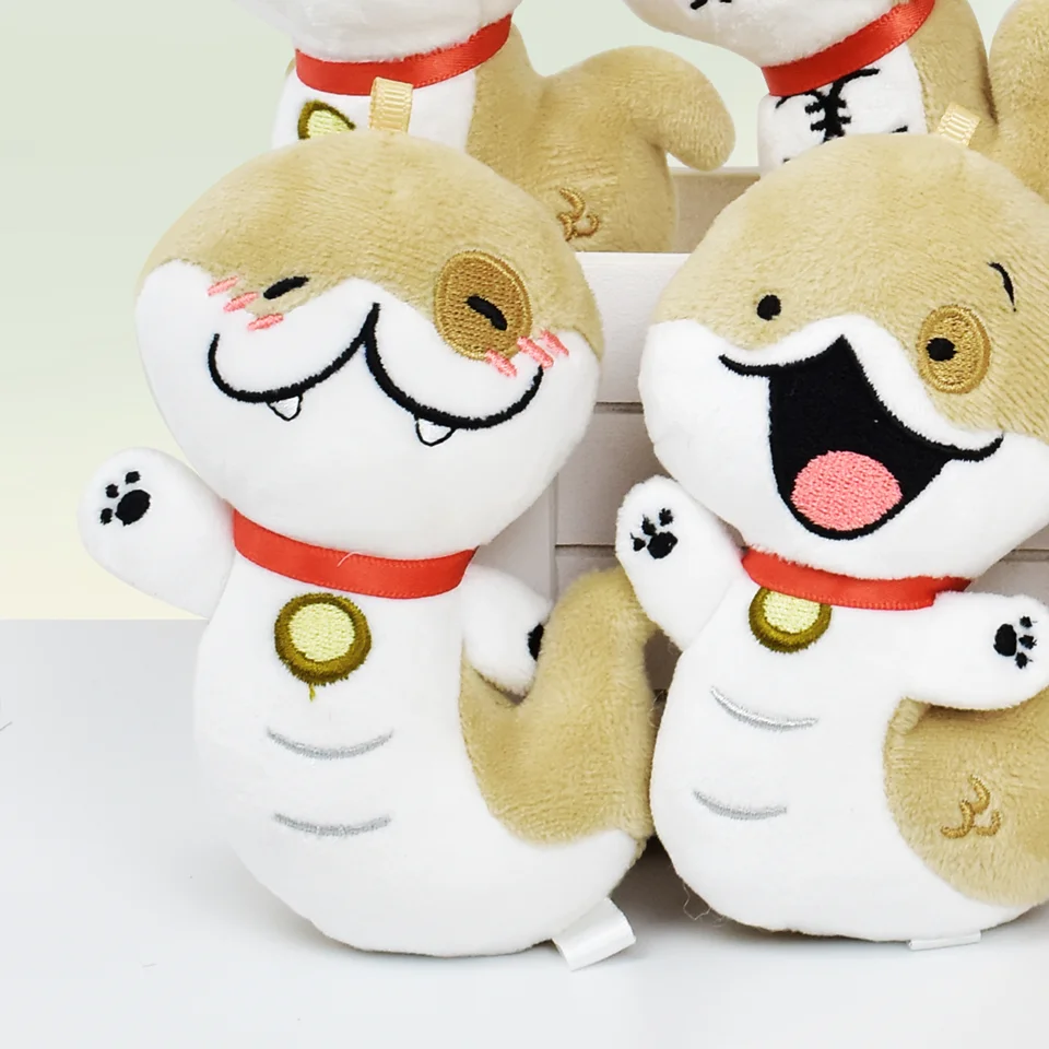 

Snake Plush Key Chains Anime Snake Spot Key Ring Snake and Dog Combination Cute Key Ring Plush Doll Pendant