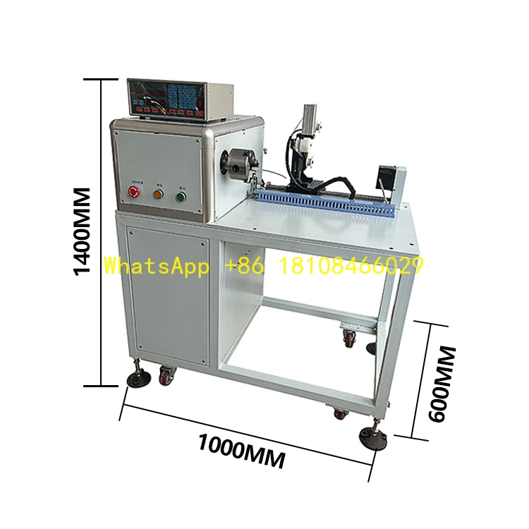 Máquina de enrolamento de bobina de fio plano de cobre de 50 m2, operação fácil para fazer bobinas de transformador com componentes de núcleo de motor