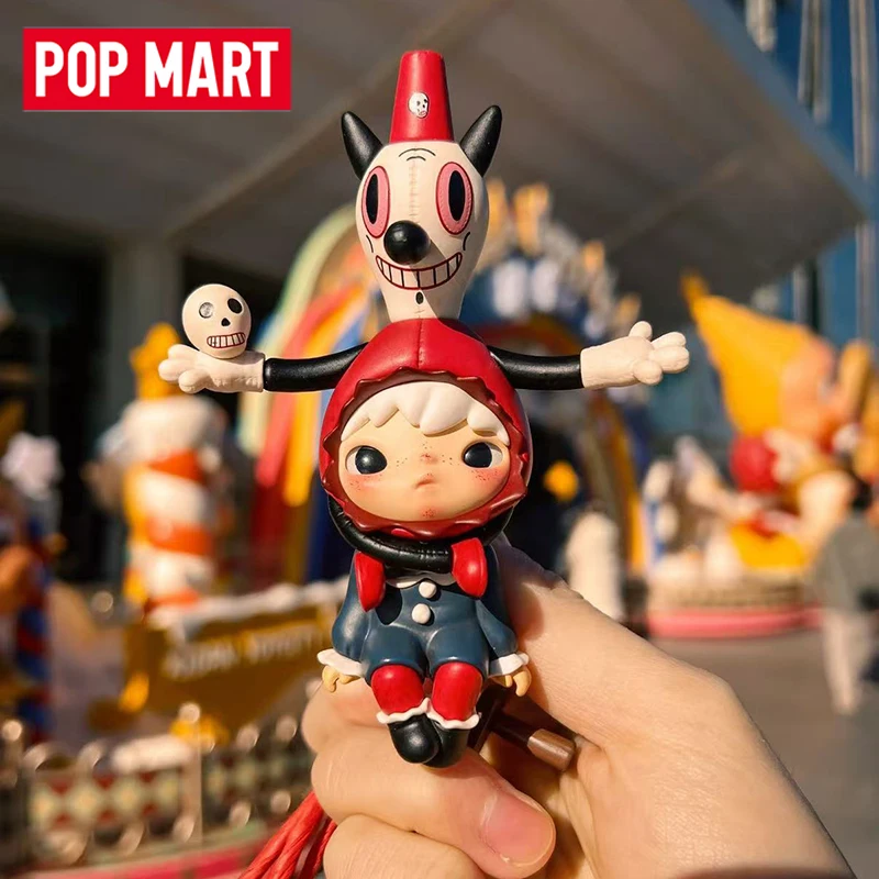

POP MART Hirono x Gary Baseman Hanging Card Pendant Series Blind Box Surprise Mystery Box Mistery Action Figure Home Desktop