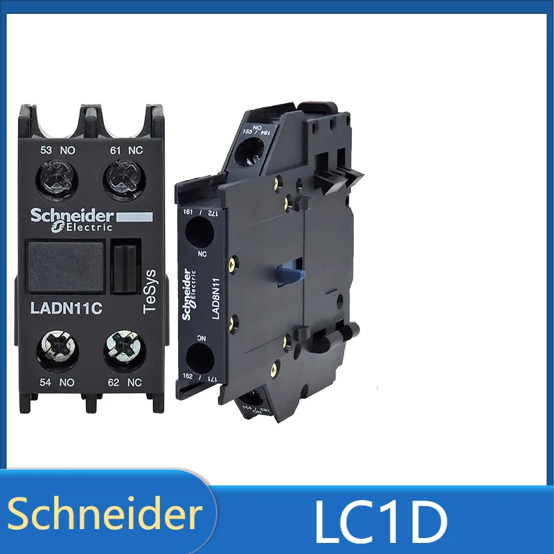 10 PCS Schneider LC1D LADN11C LADN20C LADN02C LADN22C LADN13C LADN31C LADN40C LADN04C LAD8N11 LAD8N20 Auxiliary Contactor