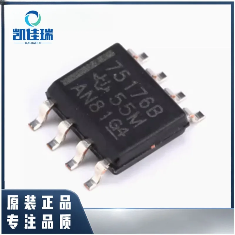 Domestic Sn75176bdr Sn75176 Sop8 RS-422/RS-485 Transceiver Interface Chip